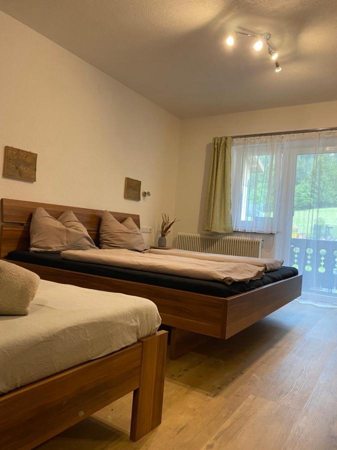 Ferienwohnung Wetterstein Lermoos Eksteriør bilde