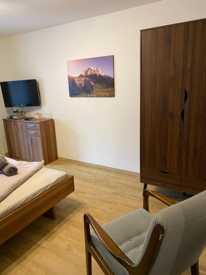 Ferienwohnung Wetterstein Lermoos Eksteriør bilde